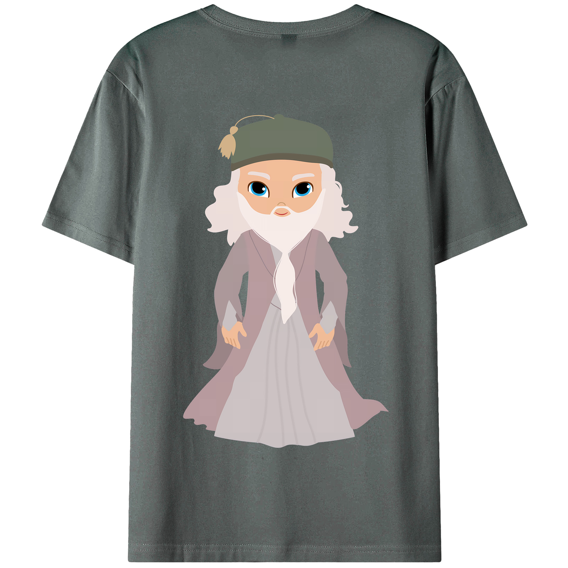 （画像用） Harry Potter ハリー・ポッターシリーズ 綿100％半袖Tシャツ（背面プリント）